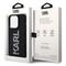 Karl Lagerfeld 3D Rubber Glitter Logo case for iPhone 15 Pro Max - black - Uncategorized Cases (2) - Cases - Techbox