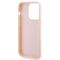 Karl Lagerfeld 3D Rubber Glitter Logo case for iPhone 15 Pro - pink - Apple Cases - Cases - Techbox