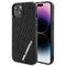 Karl Lagerfeld 3D Rubber Multi Logo case for iPhone 15 - black | Techbox