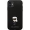Karl Lagerfeld KLHCN61SMHKNPK case for iPhone 11 / Xr - black Silicone Ikonik Metal Pin - Uncategorized Cases (2) - Cases - Techbox