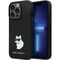 Karl Lagerfeld KLHCP14LSMHCNPK case for iPhone 14 Pro - black Silicone C Metal Pin - Apple Cases - Cases - Techbox