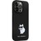 Karl Lagerfeld KLHCP14LSMHCNPK case for iPhone 14 Pro - black Silicone C Metal Pin - Apple Cases - Cases - Techbox