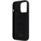 Karl Lagerfeld KLHCP14LSMHCNPK case for iPhone 14 Pro - black Silicone C Metal Pin - Apple Cases - Cases - Techbox