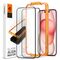 TEMPERED GLASS Spigen ALM GLASS FC 2-PACK IPHONE 15 PLUS BLACK - Apple iPhone - Screen & Camera Protection - Techbox
