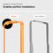 TEMPERED GLASS Spigen ALM GLASS FC 2-PACK IPHONE 15 PLUS BLACK - Apple iPhone - Screen & Camera Protection - Techbox