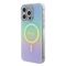 Guess GUHMP15XHITSQ iPhone 15 Pro Max turquoise/turquoise hardcase IML Iridescent MagSafe | Techbox