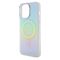Guess GUHMP15XHITSQ iPhone 15 Pro Max turquoise/turquoise hardcase IML Iridescent MagSafe | Techbox
