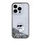 Karl Lagerfeld Liquid Glitter Choupette case for iPhone 15 Pro Max - transparent | Techbox