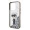 Karl Lagerfeld KLHCP15LLKKNSK iPhone 15 Pro 6.1" transparent hardcase Liquid Glitter Ikonik - Apple Cases - Cases - Techbox