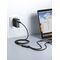Joyroom Speedy Series S-A21 2in1 USB-C - USB-C / USB-C cable 100W 1.5m - black | Techbox