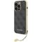 Guess GUHCP15LGF4GGR iPhone 15 Pro 6.1" gray/gray hardcase 4G Charms Collection | Techbox