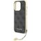 Guess GUHCP15LGF4GGR iPhone 15 Pro 6.1" gray/gray hardcase 4G Charms Collection | Techbox