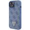 Guess GUHCP15SP4TDSCPB iPhone 15 6.1" blue/blue hardcase Crossbody 4G Metal Logo |  Techbox