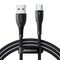 Joyroom Starry Series SA32-AC3 3A USB-A / USB-C cable 1m - black | Techbox