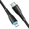 Joyroom Starry Series SA32-CC3 USB-C / USB-C cable 60W 1m - black - Cables & Adapters - Cables & Accessories - Techbox