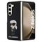 Karl Lagerfeld KLHCZFD5SNIKBCK Z Fold5 hardcase black/black Silicone Ikonik | Techbox