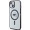 Karl Lagerfeld KLHMP15SHKHNOTK iPhone 15 6.1" transparent hardcase IML Karl`s Head MagSafe | Techbox