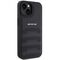 AMG Leather Debossed Lines case for iPhone 15 Plus - black | Techbox