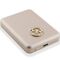 Guess MagSafe 4G Strassed Metal Logo induction power bank 15W 5000mAh - gold - Powerbanks - Smartphone Chargers - Techbox