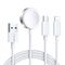 Joyroom S-IW008 3-in-1 cable magnetic charger USB-A - Lightning/USB-C 1.2m - white | Techbox