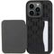 Karl Lagerfeld Saffiano Cardslots and Stand Monogram Ikonik Patch case for iPhone 15 Pro - black | Techbox
