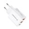 Wozinsky CWCUCW 30W USB-C / 2 x USB-A Wall Charger - White | Techbox