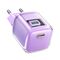 Acefast A53 PD 30W GaN USB-C charger with display - purple - Travel Chargers - Smartphone Chargers - Techbox