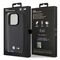 BMW BMHCP15L22PTDK iPhone 15 Pro 6.1" black/black Leather Stamp Tricolor - Apple Cases - Cases - Techbox