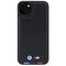 BMW BMHCP15M22PTDK iPhone 15 Plus 6.7" black/black Leather Stamp Tricolor - Apple Cases - Cases - Techbox