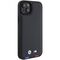 BMW BMHCP15M22PTDK iPhone 15 Plus 6.7" black/black Leather Stamp Tricolor - Apple Cases - Cases - Techbox