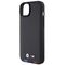 BMW BMHCP15M22PTDK iPhone 15 Plus 6.7" black/black Leather Stamp Tricolor - Apple Cases - Cases - Techbox