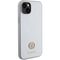 Guess GUHCP15MPS4DGPS iPhone 15 Plus 6.7" silver/silver hardcase Strass Metal Logo | Techbox