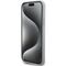 Guess GUHCP15MPS4DGPS iPhone 15 Plus 6.7" silver/silver hardcase Strass Metal Logo | Techbox