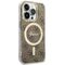 Guess IML 4G MagSafe case for iPhone 15 Pro - brown - Uncategorized Cases (2) - Cases - Techbox