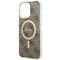 Guess IML 4G MagSafe Case for iPhone 15 Pro Max - Brown - Uncategorized Cases (2) - Cases - Techbox
