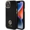 Guess Silicone Logo Strass 4G Case for iPhone 15 - Black - Uncategorized Cases (2) - Cases - Techbox