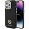 Guess Silicone Logo Strass 4G Case for iPhone 15 Pro - Black - Uncategorized Cases (2) - Cases - Techbox