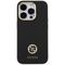 Guess Silicone Logo Strass 4G Case for iPhone 15 Pro - Black - Uncategorized Cases (2) - Cases - Techbox