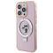 Karl Lagerfeld KLHMP15LHMRSKCP iPhone 15 Pro 6.1" pink/pink hardcase Ring Stand Karl&amp;Choupette MagSafe | Techbox