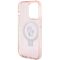 Karl Lagerfeld KLHMP15LHMRSKCP iPhone 15 Pro 6.1" pink/pink hardcase Ring Stand Karl&amp;Choupette MagSafe | Techbox
