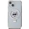Karl Lagerfeld KLHMP15MHMRSCHH iPhone 15 Plus 6.7" white/white hardcase Ring Stand Choupette Head MagSafe | Techbox