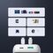 Mini power bank with built-in cables Joyroom JR-PBC06 30W 10000mAh - white | Techbox