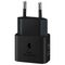 Samsung EP-T2510XBEGEU 25W SFC GaN wall charger with USB-C cable - black - Travel Chargers - Smartphone Chargers - Techbox