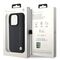 BMW Leather Textured &amp; Stripe iPhone 15 Pro Max Case - Black - Uncategorized Cases (2) - Cases - Techbox