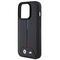 BMW Quilted Tricolor iPhone 15 Pro Case - Black | Techbox