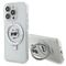 Karl Lagerfeld KLHMP15XHMRSCHH iPhone 15 Pro Max 6.7" white/white hardcase Ring Stand Choupette Head MagSafe - Apple Cases - Cases - Techbox