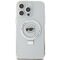 Karl Lagerfeld KLHMP15XHMRSKHH iPhone 15 Pro Max 6.7" white/white hardcase Ring Stand Karl Head MagSafe - Apple Cases - Cases - Techbox