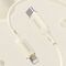 Dudao L7SF 2in1 cable USB-C - USB-C / Lightning 100W 1.2m - beige | Techbox