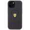 Ferrari Grip Stand Metal Logo case for iPhone 15 - black - Apple Cases - Cases - Techbox