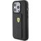 Ferrari Grip Stand Metal Logo case for iPhone 15 Pro Max - black - Apple Cases - Cases - Techbox